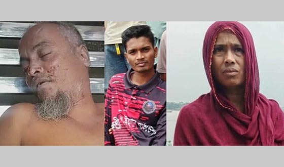 হত্যার অভিযোগে স্ত্রী-ছেলে আটক