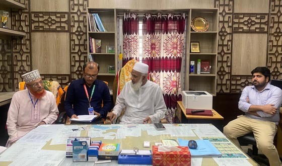 কালীগঞ্জে স্বাস্থ্যসেবা পরিদর্শনে এমপি আবু তালিব
