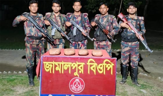 দৌলতপুর সীমান্তে ভারতীয় গাঁজা উদ্ধার