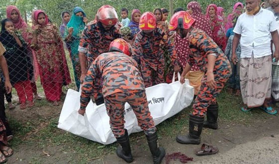 নাচোলে ট্রাকচাপায় শালা-দুলাভাই নিহত