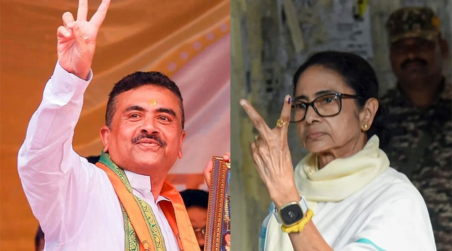 বিধানসভা নির্বাচন: পশ্চিমবঙ্গে বিজেপি এগিয়ে ১৫০ আসনে, তৃণমূল ১২৫