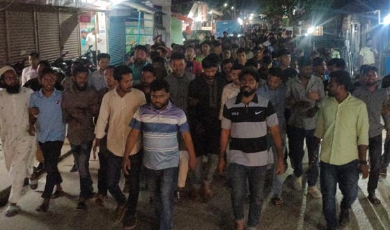 নাজিরপুরে ছাত্রদলের আনন্দ মিছিল