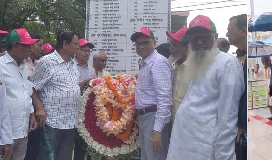 বাজিতপুরে ১২৮ জন শহীদ পরিবারের পুষ্পস্তপক