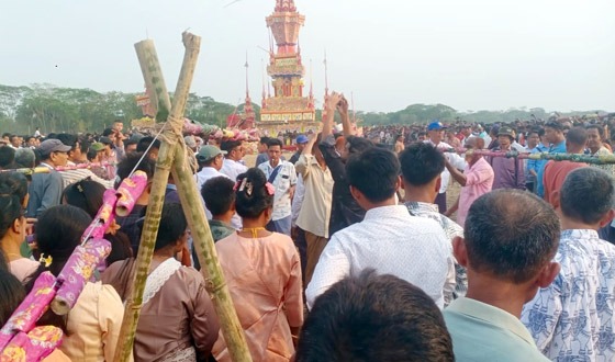 ধর্মীয় আঞ্চলিক সংঘরাজের রাজকীয় সম্মাননায় শেষ বিদায়