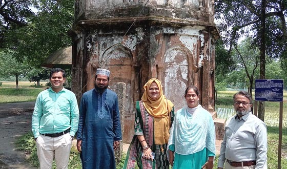 ইউএনডিপির প্রতিনিধিদলের গ্রাম আদালতের কার্যক্রম পরিদর্শন