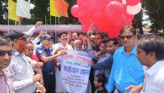 ফুটবল টুর্নামেন্টের  উদ্বোধন করলেন এমপি আনোয়ারুল ইসলাম
