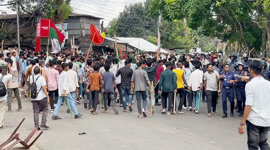 নতুন কমিটি নিয়ে রাঙ্গামাটিতে ছাত্রদলের দু’পক্ষের সংঘর্ষ, ১৪৪ ধারা জারি