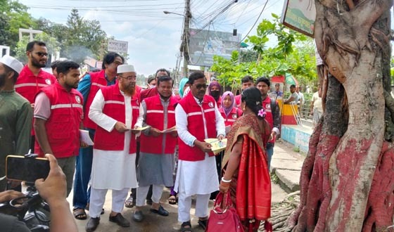 হাম-রুবেলা টিকাদান সচেতনতায় রেডক্রিসেন্টের ক্যাম্পেইন