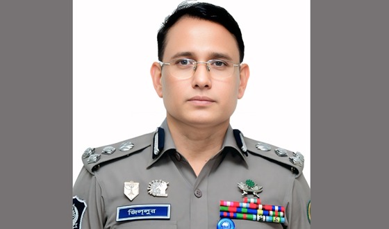 সিলেটের নতুন ডিআইজি মো: জিল্লুর রহমান