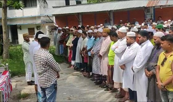 সাংবাদিক জাহিদ হাসানের পিতৃবিয়োগ, দাফন সম্পন্ন