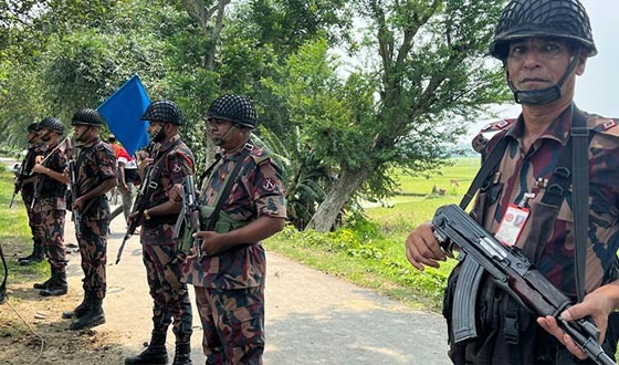 ভারত থেকে অবৈধ অনুপ্রবেশ ঠেকাতে বেনাপোলে কঠোর নজরদারি
