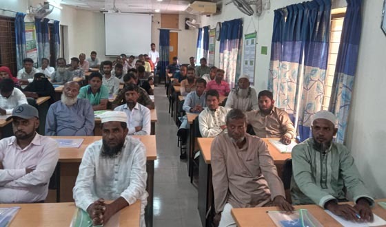 ঝিনাইদহে পান উৎপাদন ও রপ্তানি বিষয়ক প্রশিক্ষণ