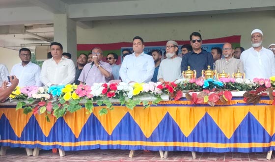 দৌলতখানে ফুটবল টুর্ণামেন্টের উদ্বোধন