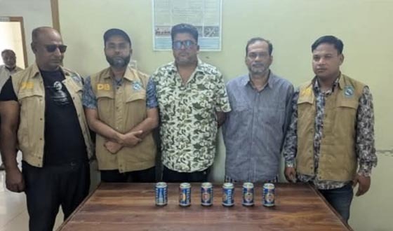 আত্নগোপনে থাকা আলোচিত ‘জর্দা শামীম’ রংপুরে গ্রেপ্তার