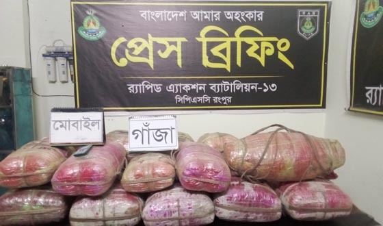 ফুলবাড়ীতে গাজাসহ মাদক কারবারি গ্রেফতার