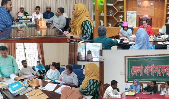 গ্রাম আদালত প্রকল্পে ইউএনডিপি বাংলাদেশের প্রতিনিধিদলের পরিদর্শন
