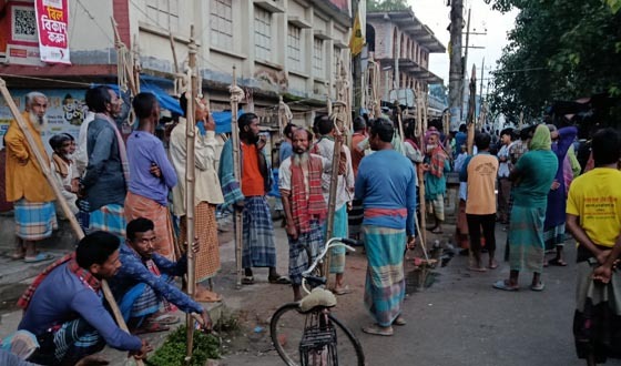 সারিয়াকান্দিতে হাজার টাকায় শ্রমিক, ধানের দাম সাড়ে আট'শ