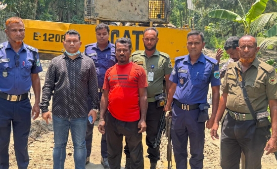 বাগমারায় অবৈধ পুকুর খননের বিরুদ্ধে ভ্রাম্যমাণ আদালতে ১ জনের কারাদণ্ড