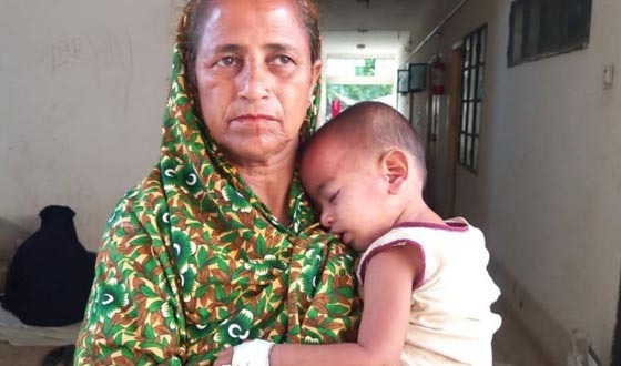কলমাকান্দা স্বাস্থ্য কমপ্লেক্সে হামের উপসর্গ নিয়ে ৯ শিশু ভর্তি