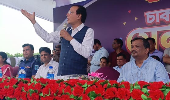 লালমনিরহাটে প্রাণ আরএফএল চাকরি মেলায় ত্রাণমন্ত্রী দুলু