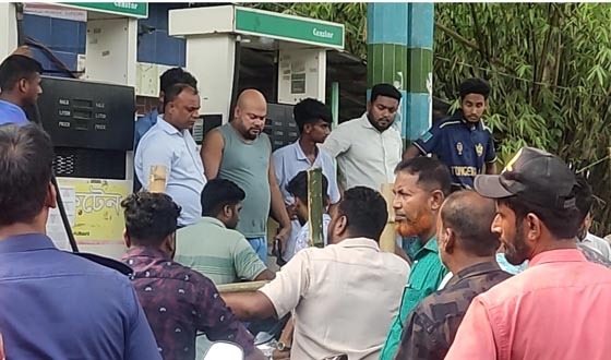 ইসলামপুরে ফিলিং স্টেশনে জরিমানা, ম্যানেজারকে কারাদণ্ড