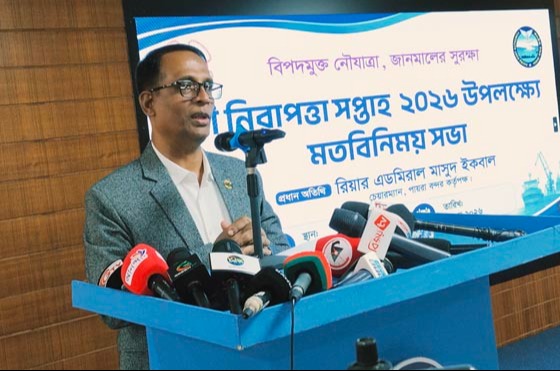 সচেতন হলে নৌপথে  দূর্ঘটনা রোধ করা সম্ভব হবে: মাসুদ ইকবাল