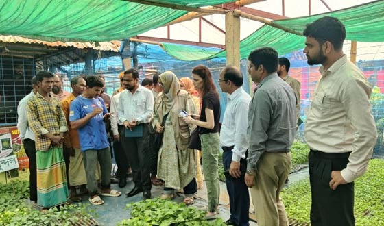 SACP-RAINS প্রকল্পের কার্যক্রম পরিদর্শনে IFADসুপারভিশন