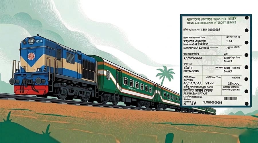 ঈদযাত্রায় ট্রেনের টিকিট উধাও এক ঘণ্টায়, আধাঘণ্টায় পড়ল ৬০ লাখ হিট
