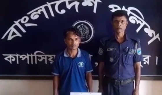 কাপাসিয়ায় ইয়াবা ট্যাবলেটসহ মাদক কারবারি গ্রেফতার