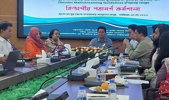 ওয়াশ ব্যবস্থাপনায় নারী-পুরুষ সমতার ধারনাকে সম্পৃক্ত করতে কর্মশালা