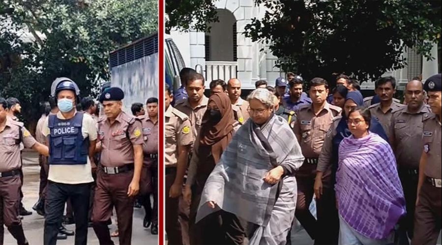 শাপলা চত্বর হত্যা মামলায় দীপু মনি, মোজাম্মেল বাবু ও রুপাকে কারাগারে পাঠাল ট্রাইব্যুনাল