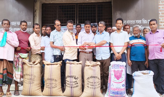 চিতলমারীতে অভ্যান্তরীণ বোরো সংগ্রহের উদ্বোধন