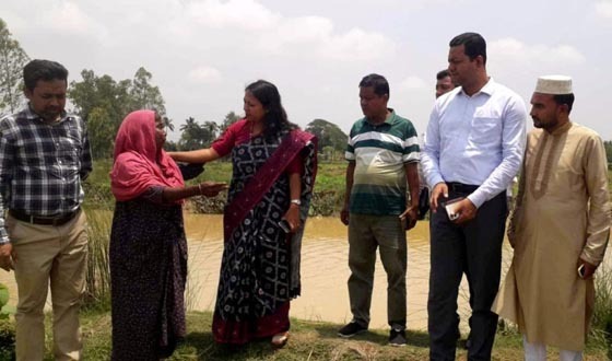 চেল্লাখালী ও ভোগাই নদীর পাহাড়ি ঢলের পানি নেমে গেছে