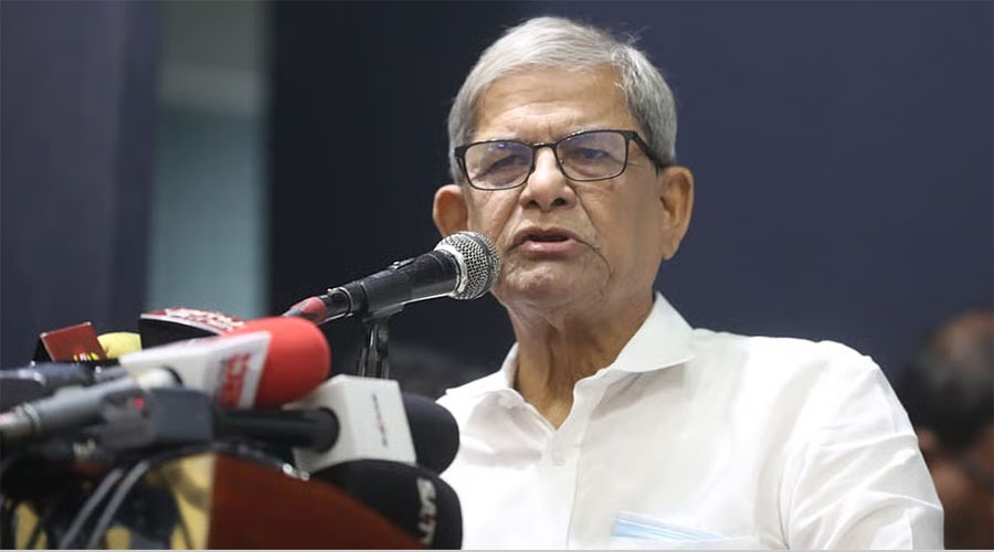 আওয়ামী লীগের কারণেই জনগণ ভারতের কাছে পানির ন্যায্য হিস্যা থেকে বঞ্চিত: ফখরুল