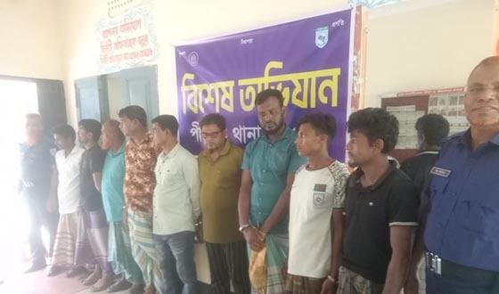 অপরাধী ও ওয়ারেন্ট ভূক্ত আসামীদের ধরতে নিয়মিত অভিযান