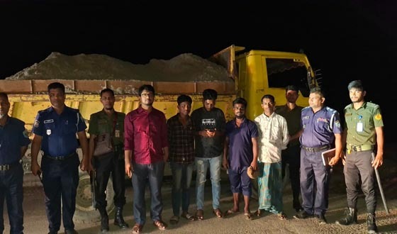 নাগরপুরে অবৈধভাবে বালু উত্তোলন করায় ৪ জনের কারাদণ্ড