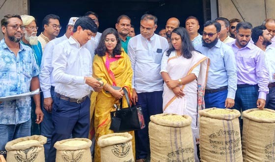 শেরপুরে বোরো ধান-চাল সংগ্রহ উদ্বোধন