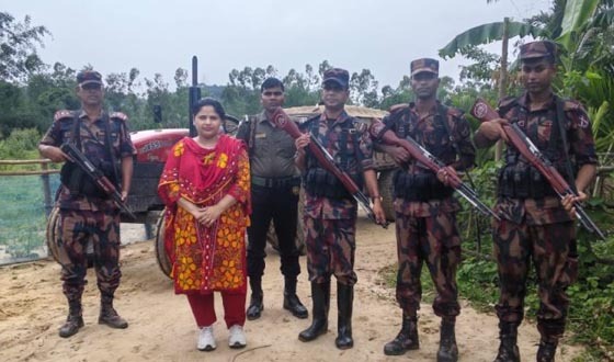 শ্রীবরদীতে অবৈধ বালু পরিবহনের দায়ে জরিমানা
