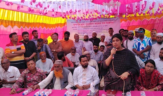 লোহাগড়ায় খাল পুনঃখনন কাজের উদ্বোধন