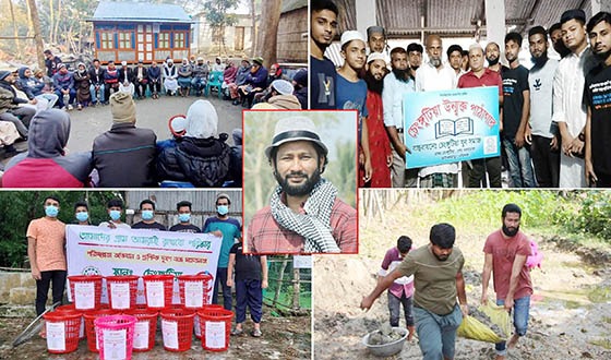 “আমি শুধু আমার কাজটুকু করে যেতে চাই” সফল সংগঠক মাজারুল রুবেল