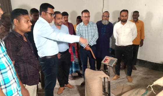 কুড়িগ্রামে অভ্যন্তরীণ বোরো ধান-চাল সংগ্রহ অভিযানের উদ্বোধন