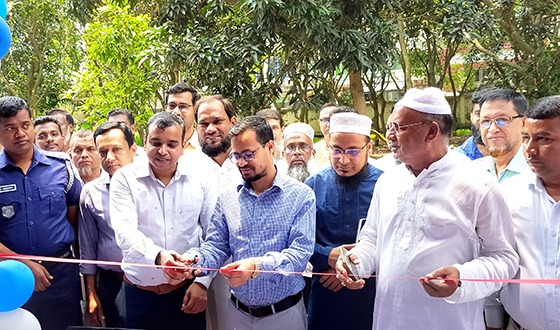 হোমনায় র‌্যালি ও ফিতা কাটার মধ্য দিয়ে ভূমি সেবা মেলা শুরু