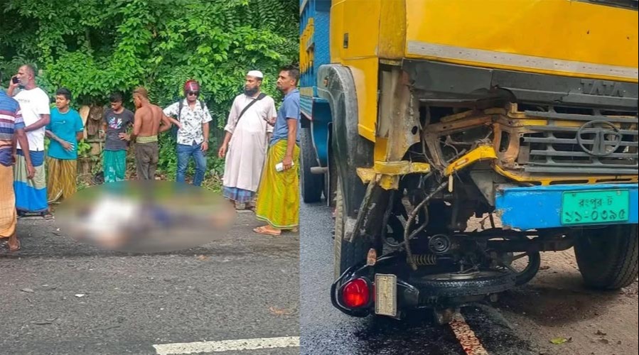 ট্রাকের সঙ্গে মোটরসাইকেলের মুখোমুখি সংঘর্ষে প্রাণ গেল তিনজনের