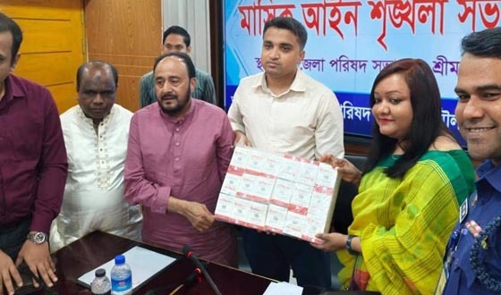 শ্রীমঙ্গল স্বাস্থ্য কমপ্লেক্সে ২১৩ ভায়াল রেবিস ভ্যাকসিন হস্তান্তর
