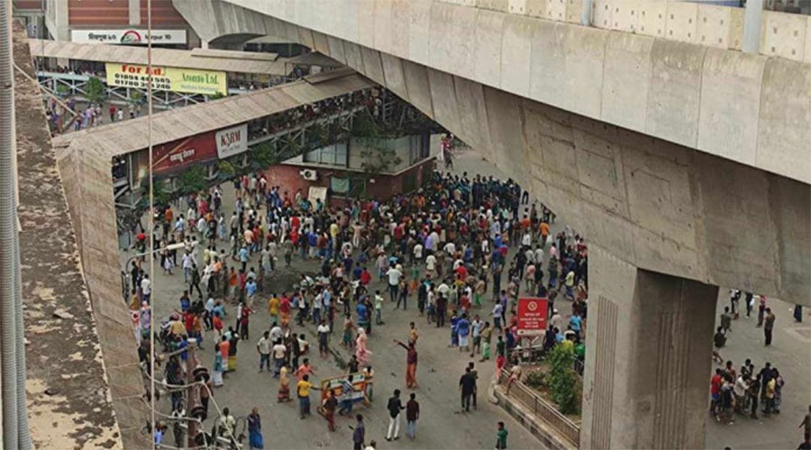 রামিসা ধর্ষণ-হত্যা: ‘ফাঁসি চাই’ স্লোগানে উত্তাল মিরপুর, বন্ধ যানচলাচল