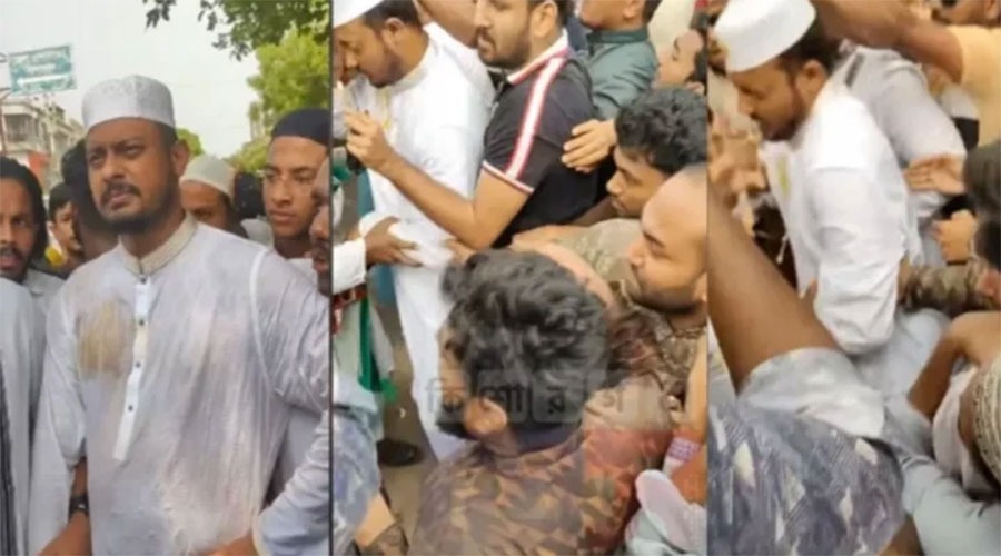 ঝিনাইদহে ডিম, ইট-পাটকেল নিক্ষেপ নাসীরুদ্দীন পাটওয়ারীর ওপর