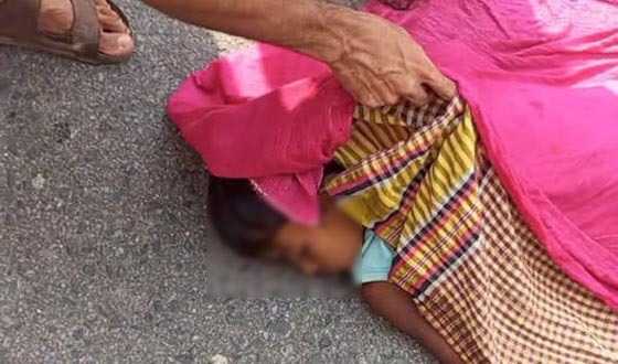 কোরবানীর হাটের গরু দেখতে গিয়ে সড়ক দুর্ঘটনায় শিশু নিহত