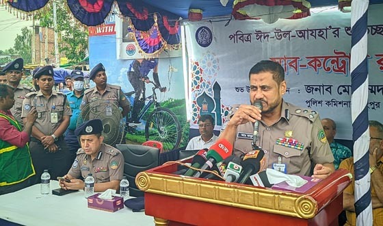 রংপুরে র‌্যাব-পুলিশের যৌথ সাব কন্ট্রোল রুম উদ্বোধন