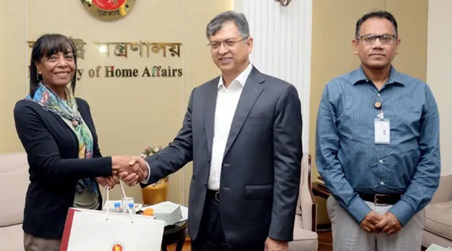 স্বরাষ্ট্রমন্ত্রীর সঙ্গে জাতিসংঘের আবাসিক সমন্বয়কারীর সাক্ষাৎ