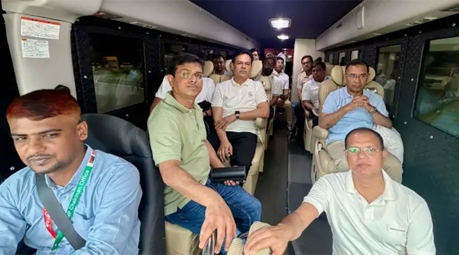 ত্রিশালের পথে প্রধানমন্ত্রী তারেক রহমান